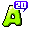 糖果字体20字