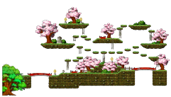 樱花山林